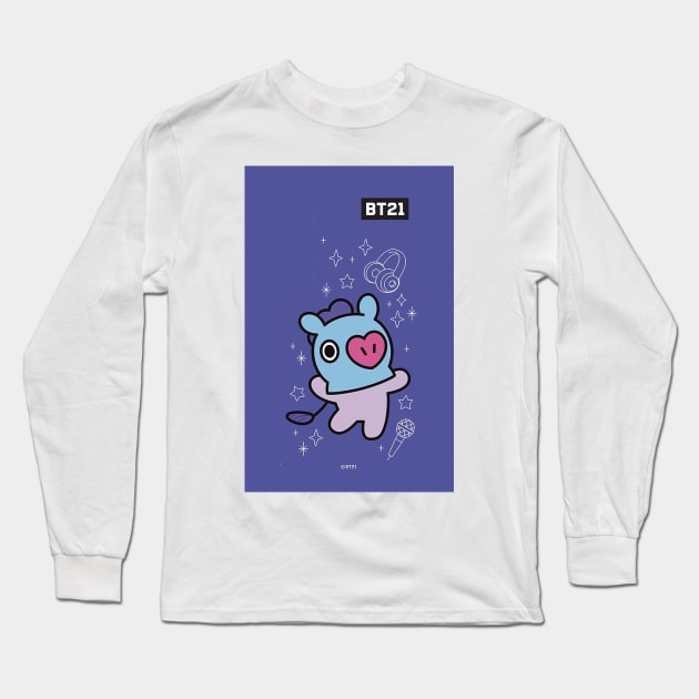 BT21 - Mang Long Sleeve T-Shirt by ZeroKara